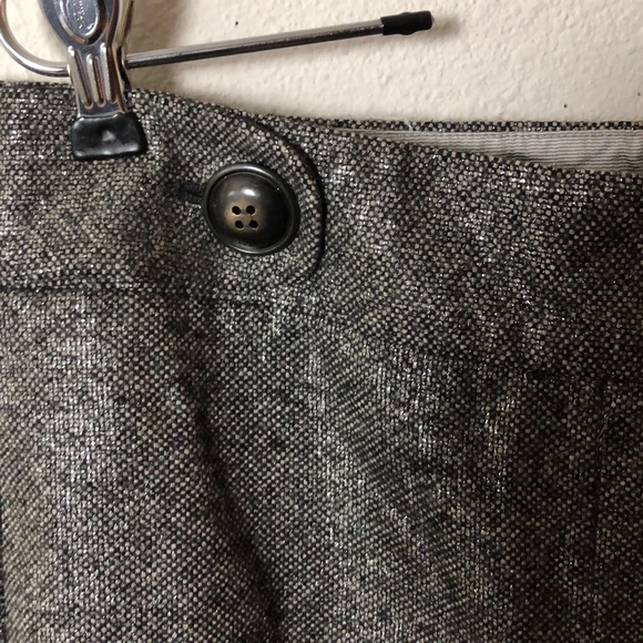 J crews vintage metallic glimmer pants  6 - Picture 5 of 10